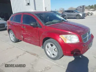 2008 Dodge Caliber SXT with VIN 1B3HB48B68D571783, listed as a IAAI auction lot 41653896 with 159,659 mi miles. Bid and sale history available at carsss.com. Image 1.