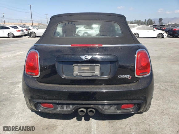 2016 MINI Cooper Convertible S with VIN WMWWG9C51G3C22038, listed as a Copart auction lot 71986764 with 109,071 mi miles and Salvage Title. Bid and sale history available at carsss.com. Image 6.