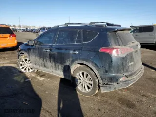 2017 Toyota RAV4 Limited with VIN 2T3DFREV1HW576163, listed as a Copart auction lot 43960005 with 79,342 mi miles and Salvage Title. Bid and sale history available at carsss.com. Image 2.