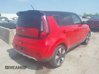 2018 Kia Soul + with VIN KNDJP3A50J7541022, listed as a IAAI auction lot 41918871 with 109,126 mi miles. Bid and sale history available at carsss.com. Image 4.