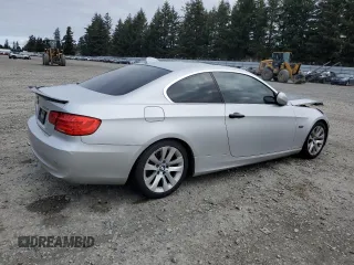 2011 BMW 3 Series 328i with VIN WBAKE3C59BE441745, listed as a Copart auction lot 49334705 with 172,072 mi miles and Salvage Title. Bid and sale history available at DreamBid. Image 3.