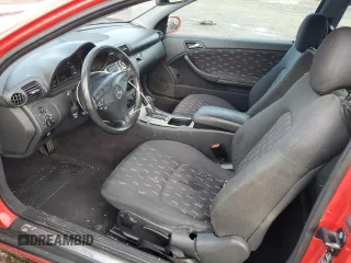 2003 Mercedes-Benz C 230 Kompressor with VIN WDBRN40J23A526300, listed as a Copart auction lot 43702855 with 124,676 mi miles and Salvage title. Bid and sale history available at DreamBid. Image 7.