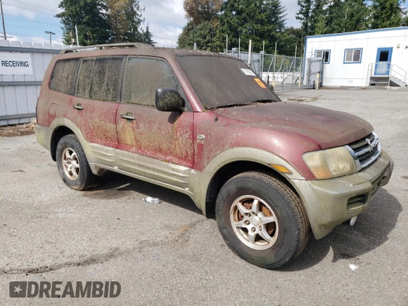 2002 Mitsubishi Montero XLS z VIN JA4MW31R52J069014, wystawiony jako Copart lot #71785804 z przebiegiem Nie podano mil oraz Czysty tytuł • Clean title. Historia ofert i sprzedaży dostępna na DreamBid. Obrazek 4.