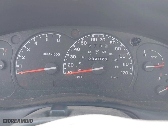 2003 Mazda B-Series 2WD Truck SX with VIN 4F4YR12D03TM16560, listed as a IAAI auction lot 41771702 with 94,027 mi miles. Bid and sale history available at carsss.com. Image 7.