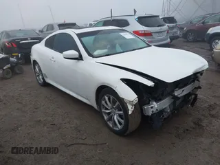 2012 Infiniti G37 Coupe Journey with VIN JN1CV6EK1CM421964, listed as a IAAI auction lot 41063674 with 151,620 mi miles. Bid and sale history available at carsss.com. Image 1.