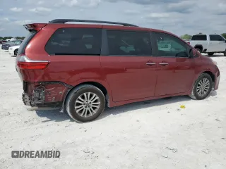 2020 Toyota Sienna XLE Auto Access Seat with VIN 5TDYZ3DC1LS076553, listed as a Copart auction lot 50412065 with 142,155 mi miles and Salvage Title. Bid and sale history available at carsss.com. Image 3.