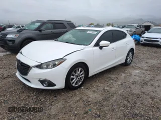 2014 Mazda 3 i Grand Touring with VIN JM1BM1M77E1194358, listed as a Copart auction lot 55116645 with 189,254 mi miles and Salvage Title. Bid and sale history available at DreamBid. Image 1.