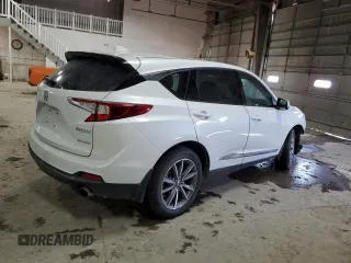 2021 Acura RDX w/Technology Package with VIN 5J8TC2H5XML008922, listed as a Copart auction lot 46092355 with 49,954 mi miles and Salvage Title. Bid and sale history available at carsss.com. Image 3.