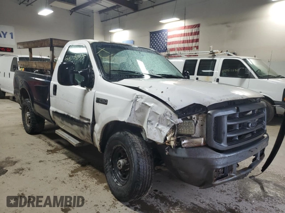 1999 Ford F-250 XL with VIN 1FTNF21F8XEE75010, listed as a Copart auction lot 54532975 with 239,935 mi miles and Salvage title. Bid and sale history available at DreamBid. Image 4.
