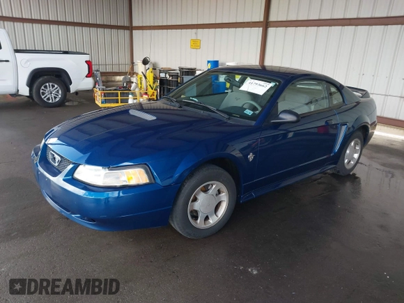 1999 Ford Mustang with VIN 1FAFP4040XF124637, listed as a IAAI auction lot 41793662 with 54,591 mi miles and . Bid and sale history available at DreamBid. Image 2.