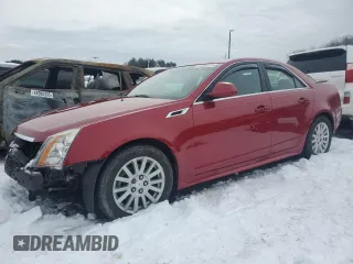 2012 Cadillac CTS Sedan Luxury with VIN 1G6DH5E52C0114021, listed as a Copart auction lot 44328225 with 168,867 mi miles and Salvage Title. Bid and sale history available at carsss.com. Image 1.
