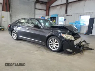 2007 Lexus LS 460 z VIN JTHBL46F375048400, wystawiony jako Copart lot #55879835 z przebiegiem 121 278 mil mil oraz Czysty tytuł • Clean title. Historia ofert i sprzedaży dostępna na DreamBid. Obrazek 4.