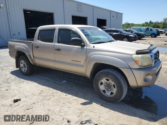 2007 Toyota Tacoma PreRunner with VIN 3TMJU62N17M046853, listed as a Copart auction lot 53421955 with 297,720 mi miles and Non Repairable. Bid and sale history available at DreamBid. Image 4.