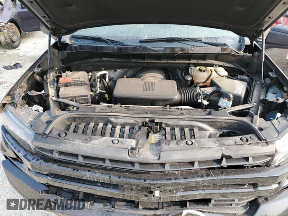 2021 Chevrolet Silverado 1500 RST with VIN 3GCUYEEDXMG453708, listed as a Copart auction lot 70710004 with Not Provided miles and Salvage Title. Bid and sale history available at carsss.com. Image 11.