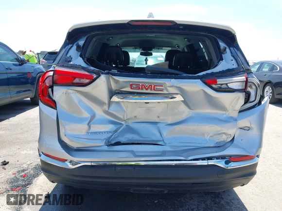 2019 GMC Terrain SLT z VIN 3GKALPEVXKL202394, wystawiony jako IAAI lot #42288123 z przebiegiem 113 130 mil mil oraz . Historia ofert i sprzedaży dostępna na DreamBid. Obrazek 6.