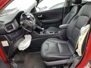 2019 Kia Niro Touring with VIN KNDCE3LC0K5234392, listed as a Copart auction lot 42487485 with 0 mi miles and Salvage Title. Bid and sale history available at carsss.com. Image 7.