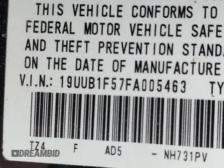 2015 Acura TLX Tech with VIN 19UUB1F57FA005463, listed as a IAAI auction lot 42027656 with 171,708 mi miles. Bid and sale history available at carsss.com. Image 9.