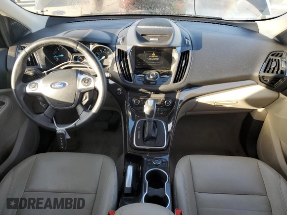 2014 Ford Escape Titanium with VIN 1FMCU9J93EUA77136, listed as a Copart auction lot 52454785 with 154,607 mi miles and Salvage Title. Bid and sale history available at carsss.com. Image 8.