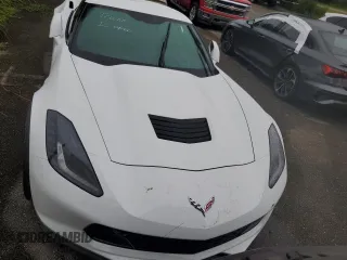 2017 Chevrolet Corvette Grand Sport 2LT with VIN 1G1YY2D77H5101557, listed as a Copart auction lot 74823244 with 0 mi miles and Salvage Title. Bid and sale history available at carsss.com. Image 5.