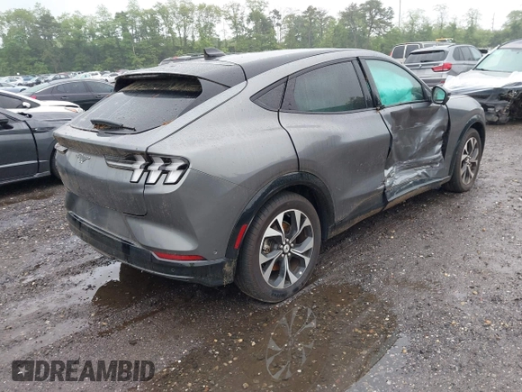 2023 Ford Mustang Mach-E Premium with VIN 3FMTK3SU4PMA76915, listed as a IAAI auction lot 42350153 with 3,957 mi miles and . Bid and sale history available at DreamBid. Image 4.