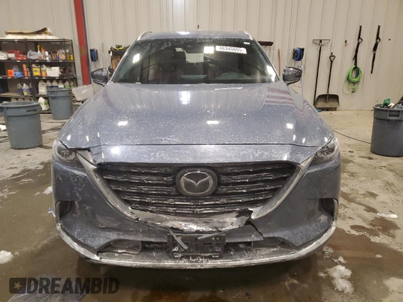 2023 Mazda CX-9 Carbon Edition with VIN JM3TCBDY6P0647665, listed as a Copart auction lot 46346605 with 26,882 mi miles and Salvage Title. Bid and sale history available at carsss.com. Image 5.