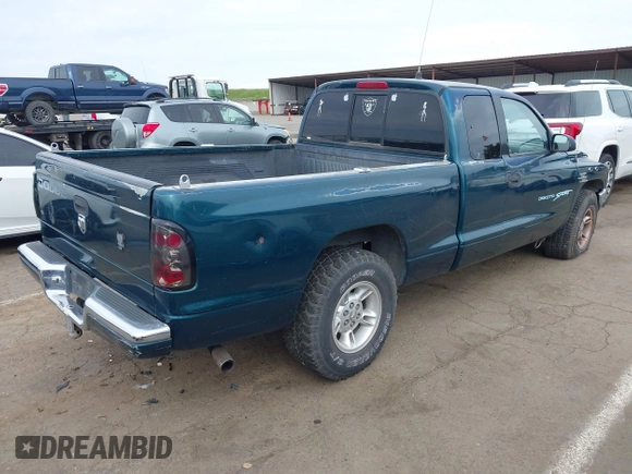 1997 Dodge Dakota with VIN 1B7GL23X7VS164206, listed as a IAAI auction lot 41839529 with 223,933 mi miles. Bid and sale history available at carsss.com. Image 4.