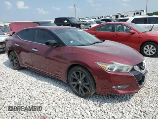 2017 Nissan Maxima S with VIN 1N4AA6AP6HC373107, listed as a Copart auction lot 58837745 with 106,733 mi miles and Salvage title. Bid and sale history available at DreamBid. Image 4.