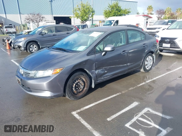 2012 Honda Civic LX с VIN 19XFB2F53CE391868, выставлен на аукционе IAAI как лот 41736137 с пробегом 103 262 миль миль и . История ставок и продаж доступна на DreamBid. Изображение 6.