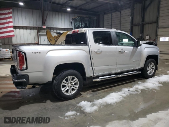 2020 GMC Canyon 4WD SLE with VIN 1GTG6CENXL1217671, listed as a Copart auction lot 44781435 with 24,591 mi miles and Salvage Title. Bid and sale history available at carsss.com. Image 3.
