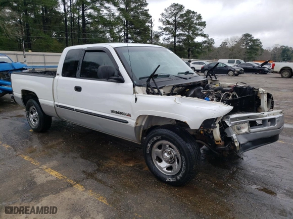 2000 Dodge Ram 1500 with VIN 1B7HC13Z1YJ113679, listed as a Copart auction lot 45869575 with 269,610 mi miles and Salvage Title. Bid and sale history available at carsss.com. Image 4.