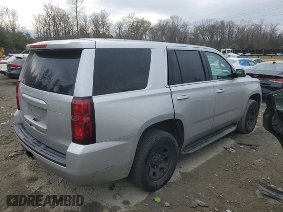 2017 Chevrolet Tahoe Commercial with VIN 1GNSKDEC2HR355831, listed as a Copart auction lot 84257604 with 222,789 mi miles and Salvage title. Bid and sale history available at DreamBid. Image 3.