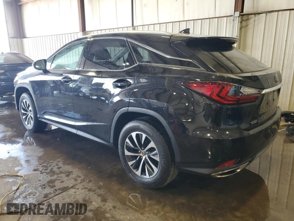2020 Lexus RX 350 with VIN 2T2HZMDA4LC244226, listed as a Copart auction lot 55571615 with 31,410 mi miles and Salvage Title. Bid and sale history available at DreamBid. Image 2.