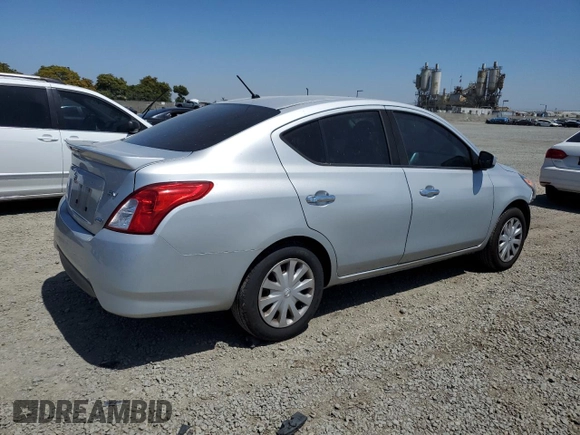 2016 Nissan Versa S Plus with VIN 3N1CN7AP4GL895608, listed as a Copart auction lot 60890815 with 114,638 mi miles and Salvage title. Bid and sale history available at DreamBid. Image 3.