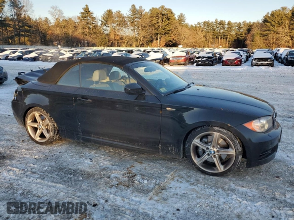 2010 BMW 1 Series 135i with VIN WBAUN9C53AVK41552, listed as a Copart auction lot 42083115 with 114,417 mi miles and Clean Title. Bid and sale history available at carsss.com. Image 4.