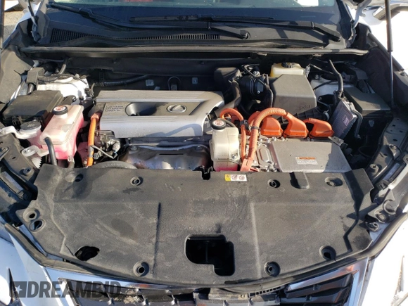 2021 Lexus NX 300h with VIN JTJGJRDZ0M5014172, listed as a Copart auction lot 52176455 with 43,644 mi miles and Salvage Title. Bid and sale history available at DreamBid. Image 12.