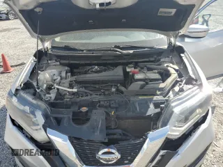 2017 Nissan Rogue SV with VIN JN8AT2MT9HW143313, listed as a Copart auction lot 52010935 with 92,200 mi miles and Salvage Title. Bid and sale history available at carsss.com. Image 13.