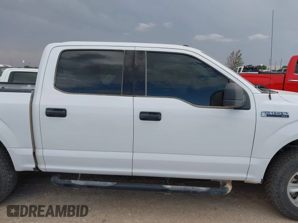 2018 Ford F-150 XL with VIN 1FTEW1E54JKE95095, listed as a IAAI auction lot 42084523 with 168,238 mi miles. Bid and sale history available at carsss.com. Image 12.