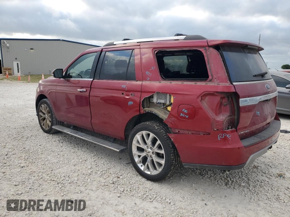2019 Ford Expedition Limited with VIN 1FMJU2AT9KEA65962, listed as a Copart auction lot 53304395 with 125,920 mi miles and Salvage title. Bid and sale history available at DreamBid. Image 2.