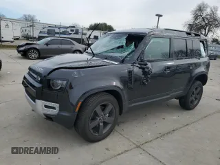 2024 Land Rover Defender S with VIN SALEJ7EXXR2314637, listed as a Copart auction lot 44964245 with 8,676 mi miles and Salvage title. Bid and sale history available at DreamBid. Image 1.