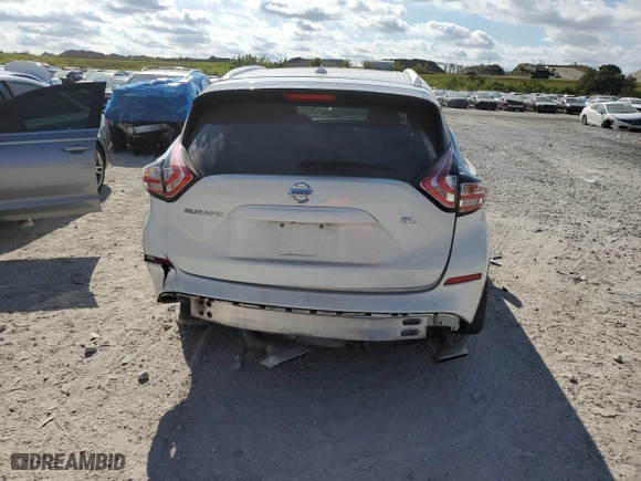 2015 Nissan Murano S with VIN 5N1AZ2MG9FN213601, listed as a Copart auction lot 88625055 with 61,220 mi miles and Clean Title. Bid and sale history available at carsss.com. Image 6.