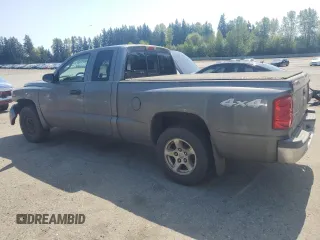 2006 Dodge Dakota SLT with VIN 1D7HW42KX6S520054, listed as a Copart auction lot 53320995 with 205,206 mi miles and Salvage Title. Bid and sale history available at carsss.com. Image 2.