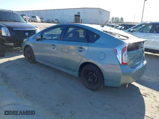 2012 Toyota Prius One with VIN JTDKN3DU1C1590295, listed as a IAAI auction lot 41629731 with 135,376 mi miles. Bid and sale history available at carsss.com. Image 3.