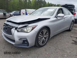 2020 Infiniti Q50 Luxe with VIN JN1EV7AP6LM200022, listed as a IAAI auction lot 41943630 with 44,819 mi miles and . Bid and sale history available at DreamBid. Image 17.