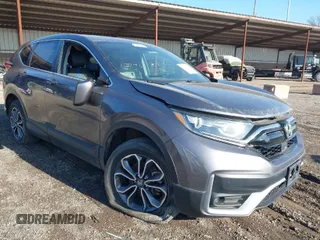 2021 Honda CR-V EX with VIN 2HKRW2H56MH681579, listed as a IAAI auction lot 42049132 with 1 mi miles. Bid and sale history available at carsss.com. Image 1.