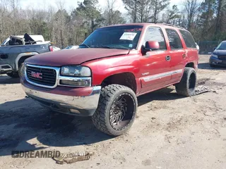 2001 GMC Yukon SLT z VIN 1GKEC13T81R150609, wystawiony jako IAAI lot #41685530 z przebiegiem 370 490 mil mil oraz . Historia ofert i sprzedaży dostępna na DreamBid. Obrazek 2.