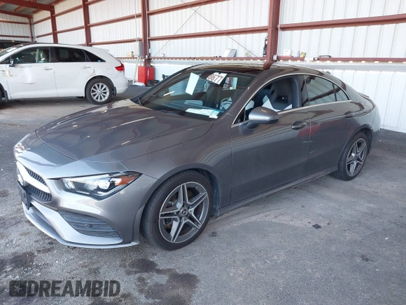 2020 Mercedes-Benz CLA 250 with VIN W1K5J4HB2LN100629, listed as a IAAI auction lot 41806113 with 69,442 mi miles and . Bid and sale history available at DreamBid. Image 2.