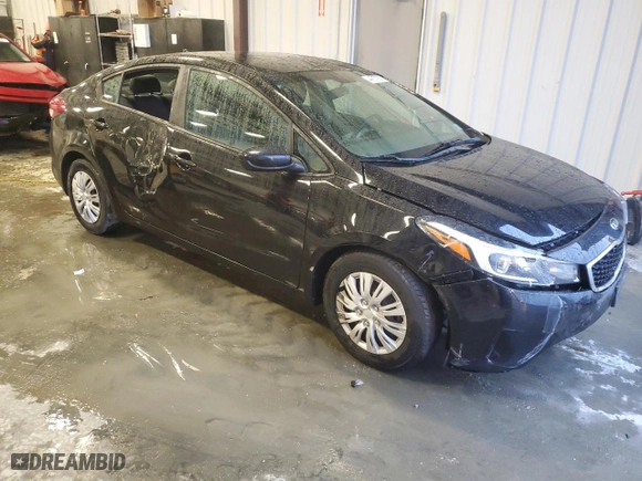 2017 Kia Forte LX with VIN 3KPFK4A7XHE138915, listed as a Copart auction lot 44567925 with 136,517 mi miles and Salvage Title. Bid and sale history available at carsss.com. Image 4.