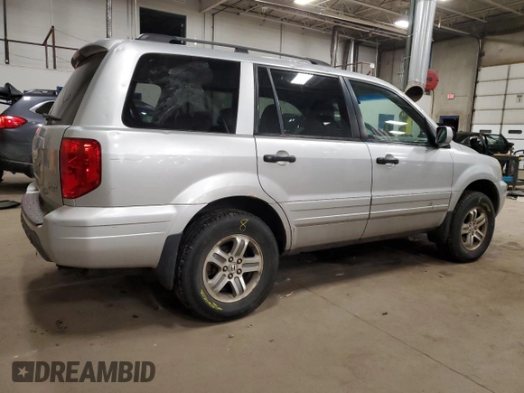 2005 Honda Pilot EX with VIN 5FNYF18415B066757, listed as a Copart auction lot 48412185 with 178,550 mi miles and Salvage Title. Bid and sale history available at DreamBid. Image 3.