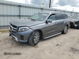 2019 Mercedes-Benz GLS 450 with VIN 4JGDF6EE1KB239051, listed as a Copart auction lot 52081354 with 26,326 mi miles and . Bid and sale history available at DreamBid. Image 1.