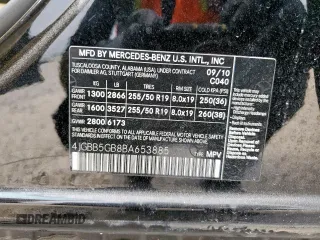 2011 Mercedes-Benz M 350 with VIN 4JGBB5GB8BA653885, listed as a Copart auction lot 57707735 with 173,062 mi miles and Clean title. Bid and sale history available at DreamBid. Image 13.